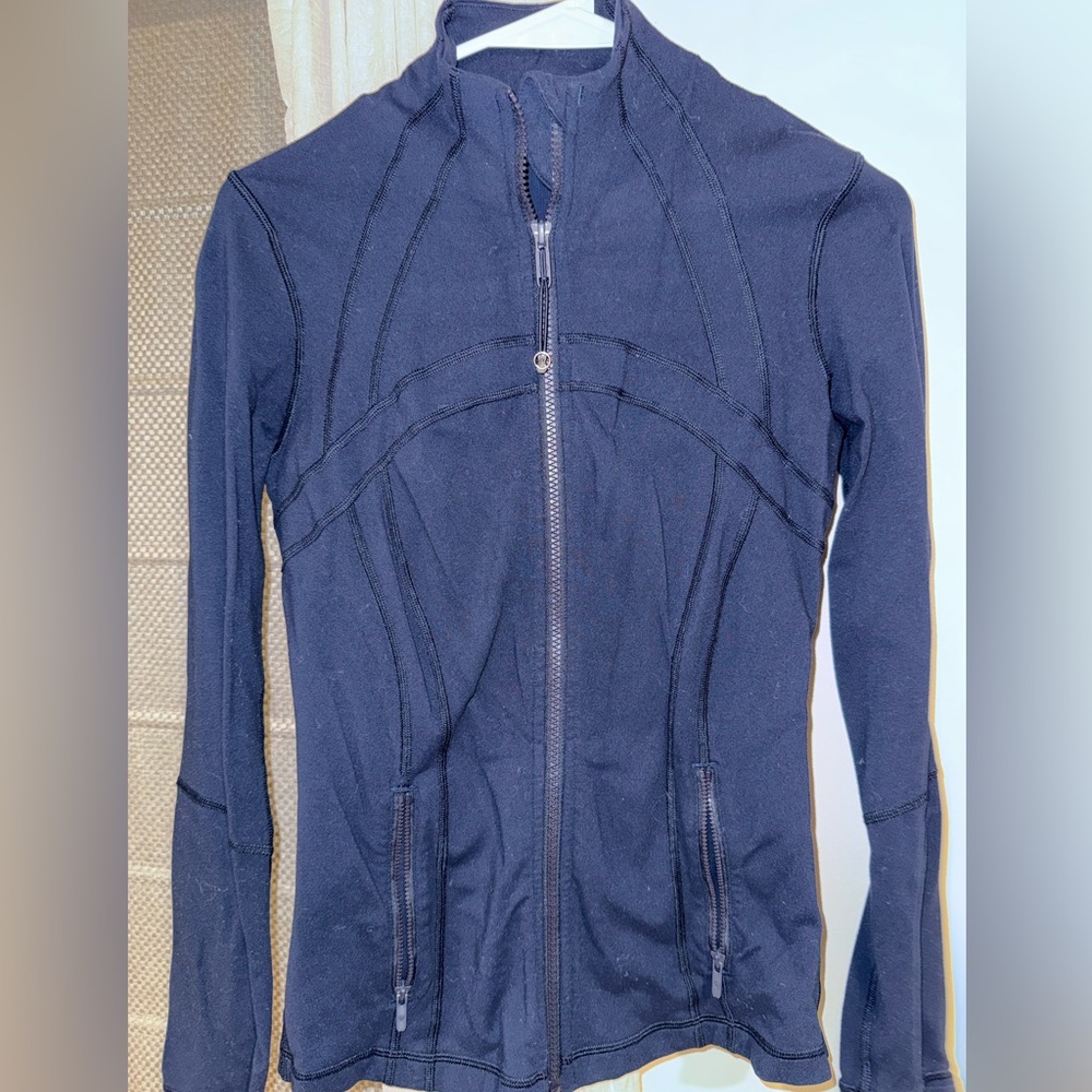 Lululemon Define Navy Zip Up